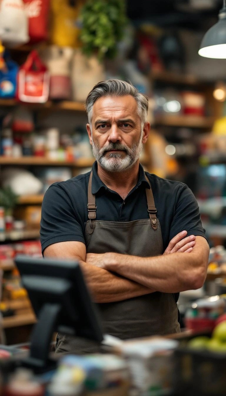 Retail store owner